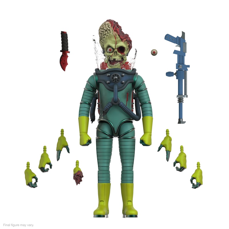 Mars Attacks ULTIMATES! Wave 01 – Martian (Smashing the Enemy)