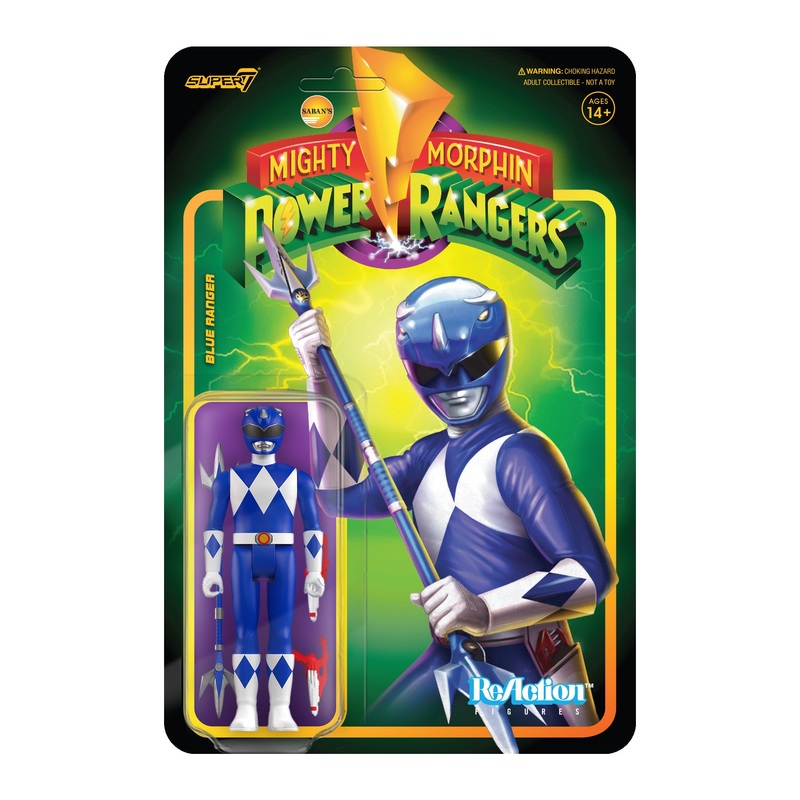 Mighty Morphin Power Rangers ReAction Figure Wave 3 – Blue Ranger