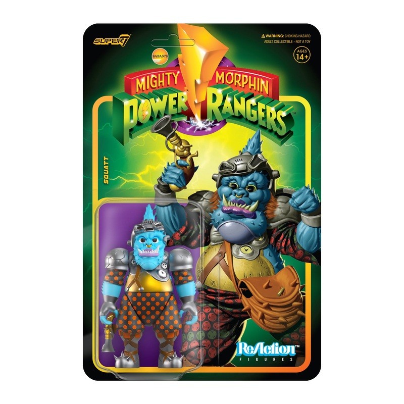 Mighty Morphin Power Rangers ReAction Figure Wave 3 – Squatt