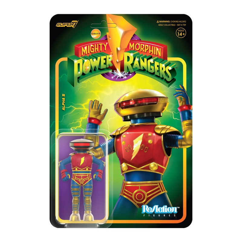 Mighty Morphin Power Rangers ReAction Figure Wave 4 – Alpha 5