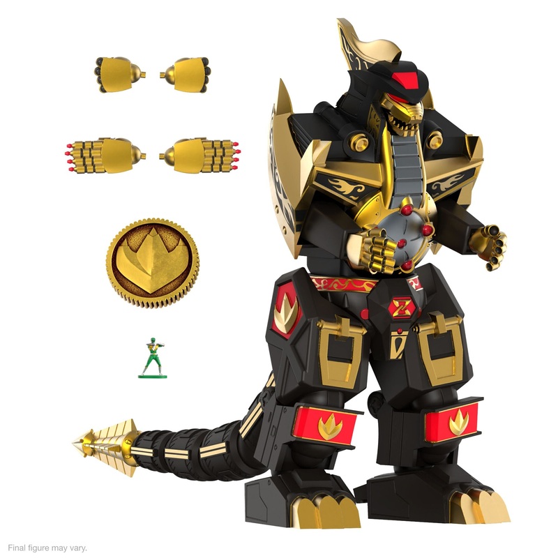 Mighty Morphin Power Rangers Ultimates! – DragonZord (Black & Gold)