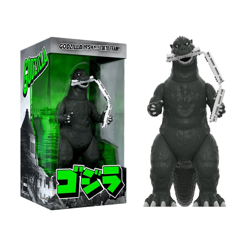 Toho ReAction Figure – Godzilla 1954 Train Biter [Penn-Plax] [SDCC]