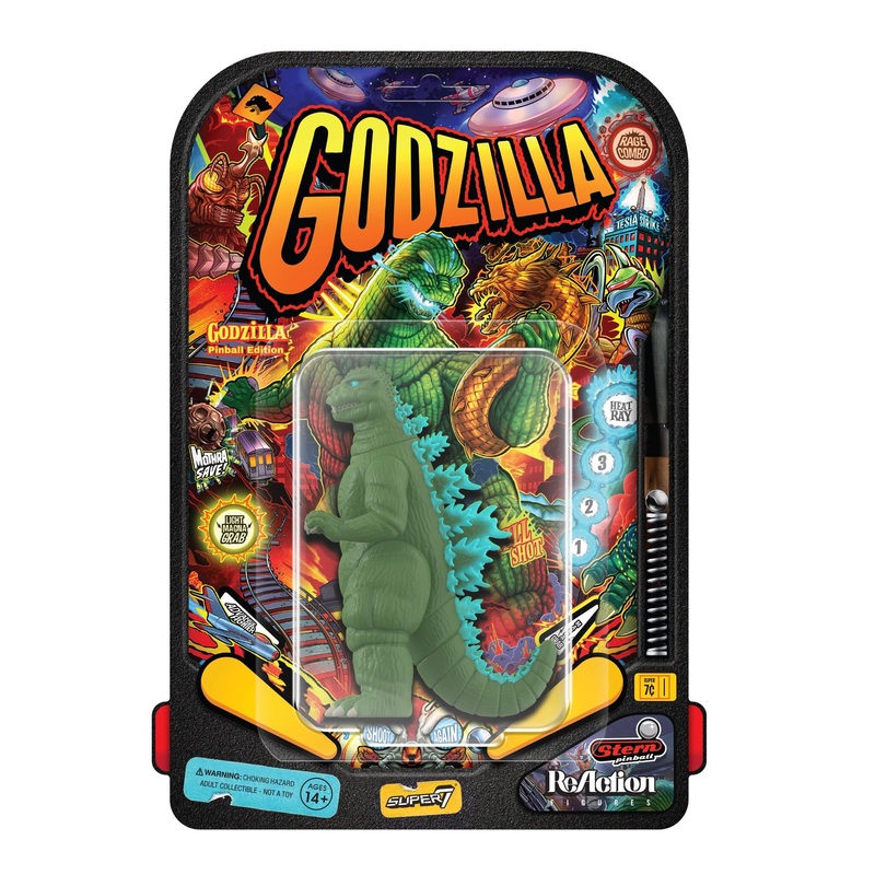 Toho ReAction Figures – Godzilla ’84 (Four Toes) (Stern Pinball Recolor)