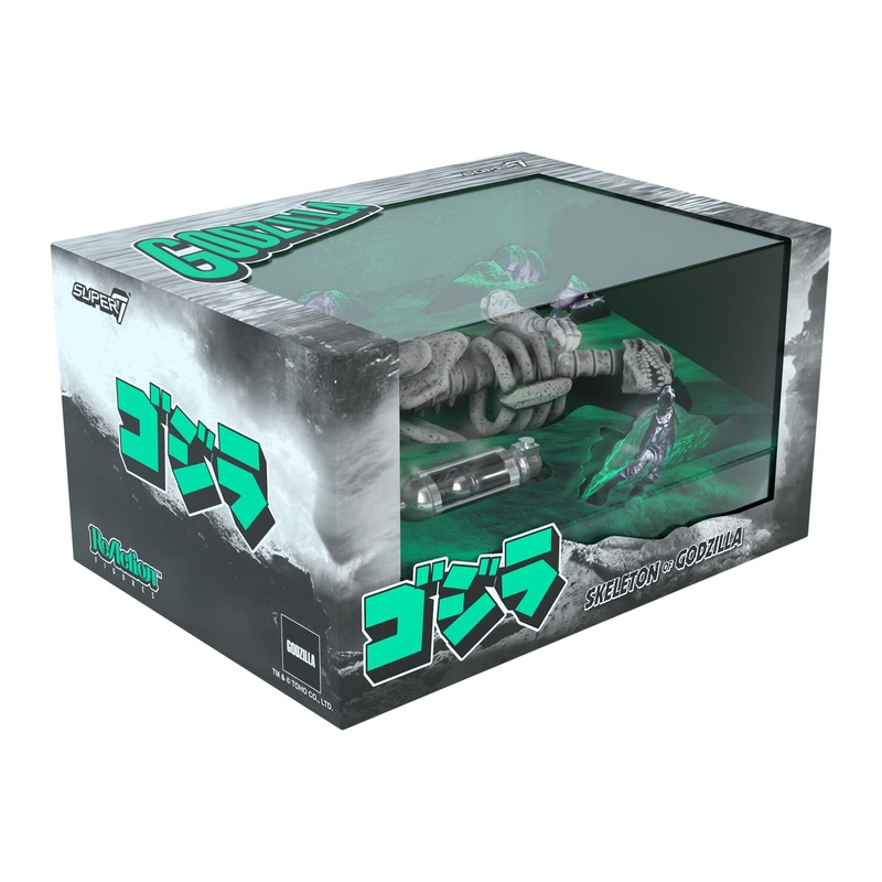 Toho ReAction Figures – Godzilla Skeleton (Boxed)