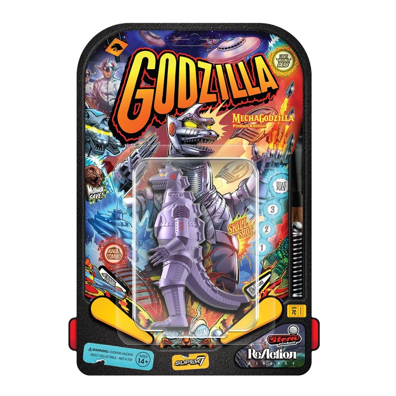 Toho ReAction Figures – Mechagodzilla ’74 (Stern Pinball Recolor)