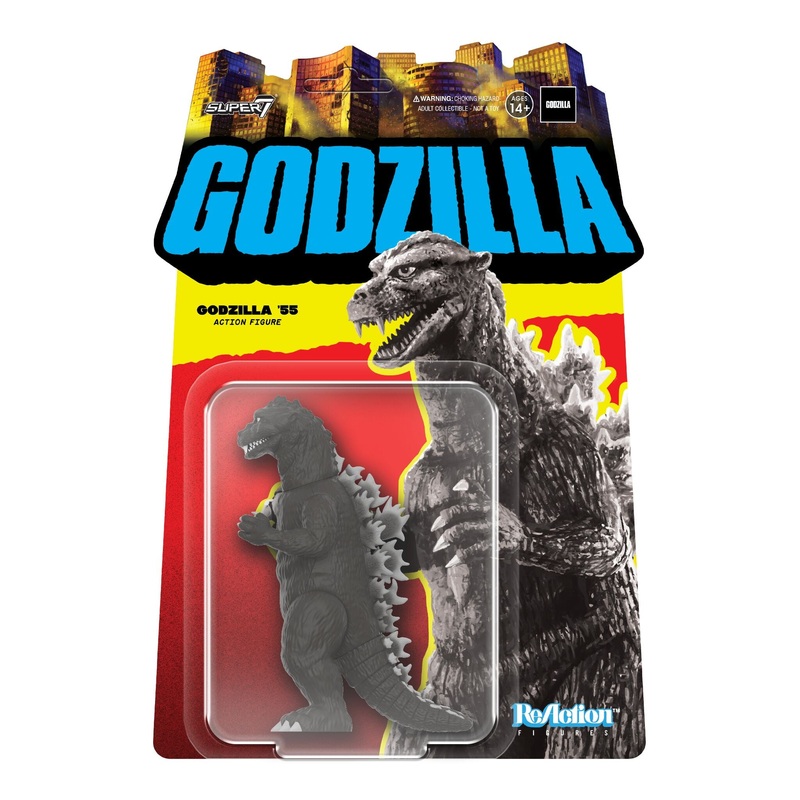 Toho ReAction Figures Wave 05 – Godzilla ’55 (Grayscale)