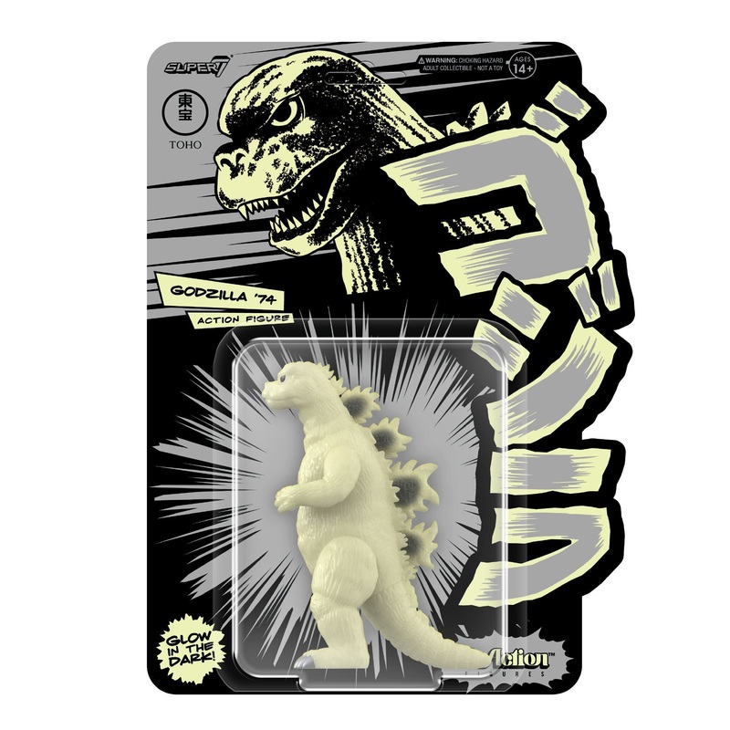 Toho ReAction Figures Wave 05 (Godzilla Day) – Godzilla ’74 (Glow)