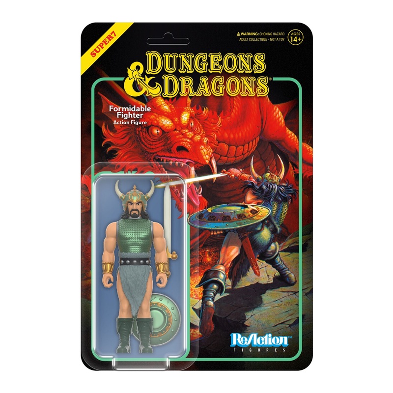 Dungeons and Dragons ReAction Figures Wave 03 – Formidable Fighter