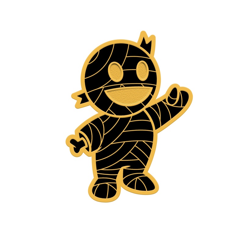 Enamel Pin – Mummy Boy 20th Anniversary (Gold)