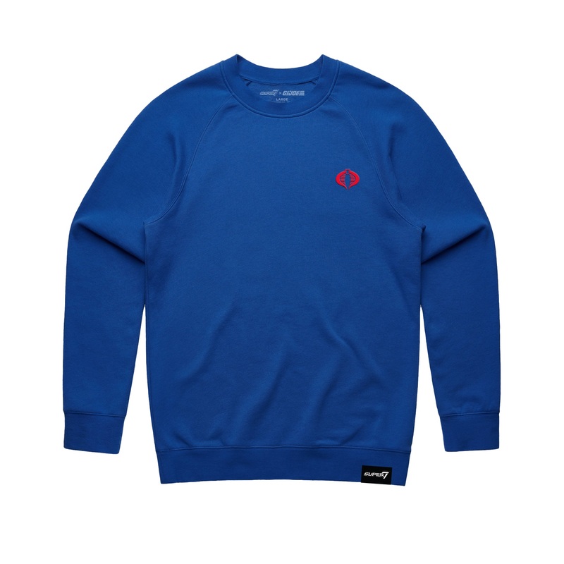 G.I. Joe – Cobra Logo Embroidered Crewneck Fleece
