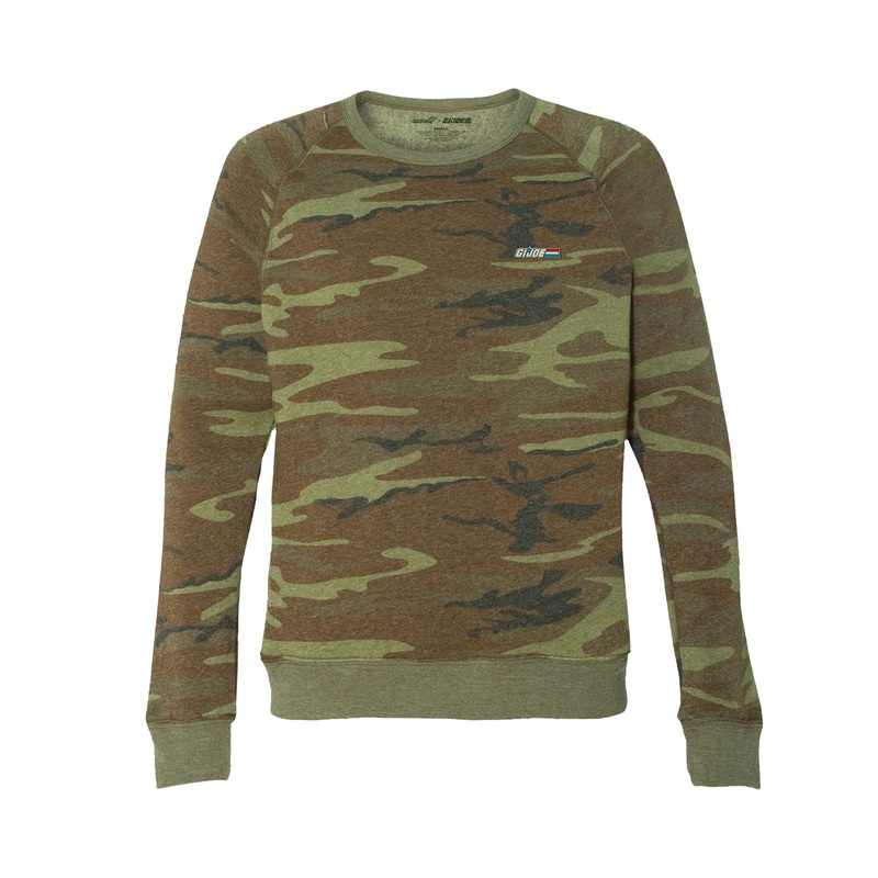 G.I. Joe Crewneck Sweatshirt – Joe Logo (Camo)