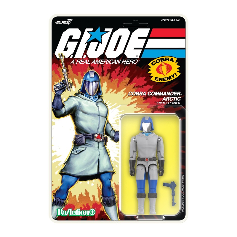 G.I. Joe ReAction+ Wave 03 (Cartoon) – Arctic Cobra Commander (Cartoon)
