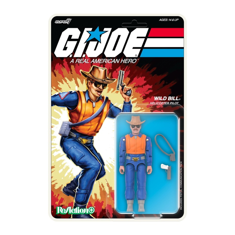 G.I. Joe ReAction+ Wave 03 (Cartoon) – Wild Bill (Cartoon)