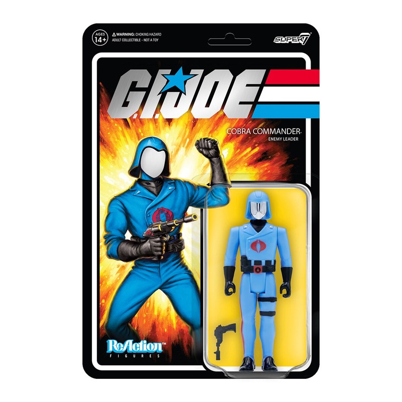 G.I. Joe ReAction Wave 2 – Cobra Commander (Vac Metal)