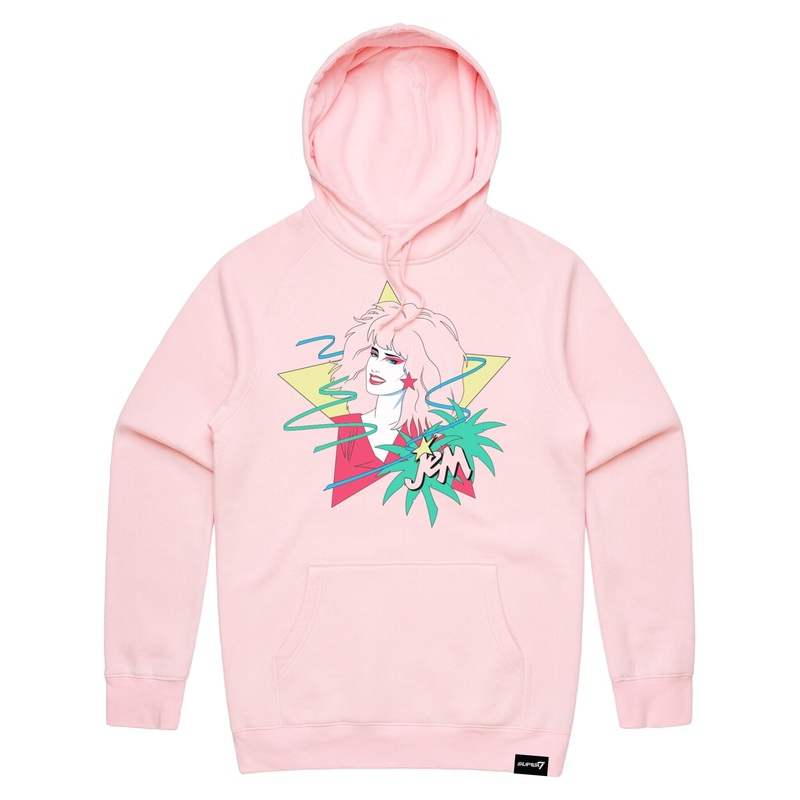 Jem And The Holograms Fleece – Jem Portrait Star (Hoodie)