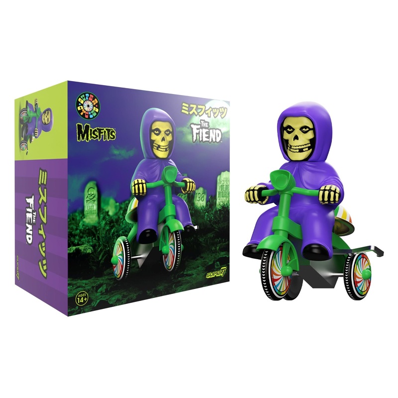 Misfits Super Cycles – Fiend (Purple w/ Green Trike)