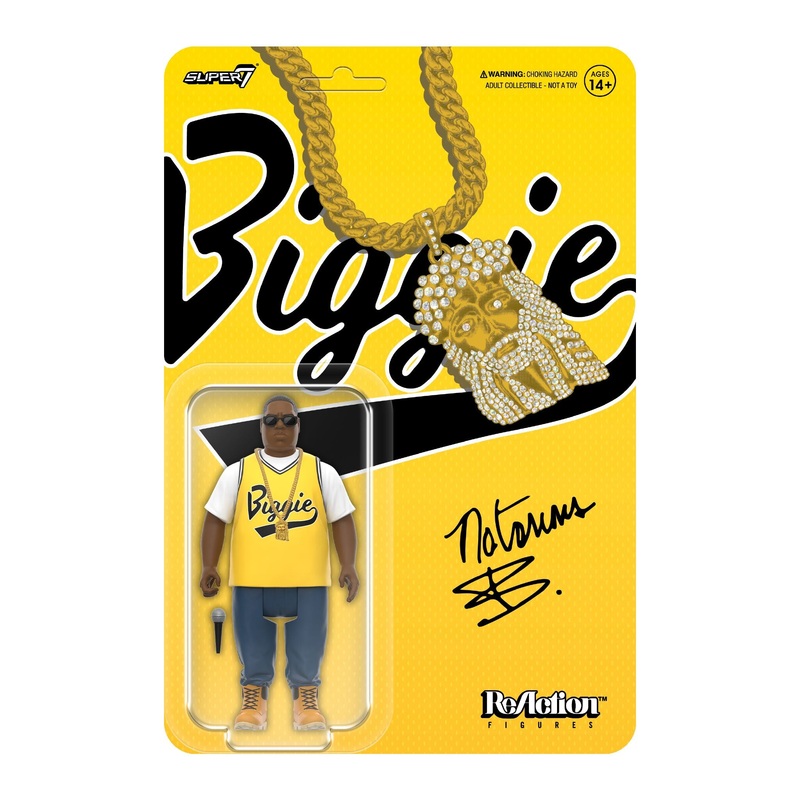 Notorious B.I.G. ReAction Figures Wave 04 – Notorious B.I.G. (Yellow Jersey)
