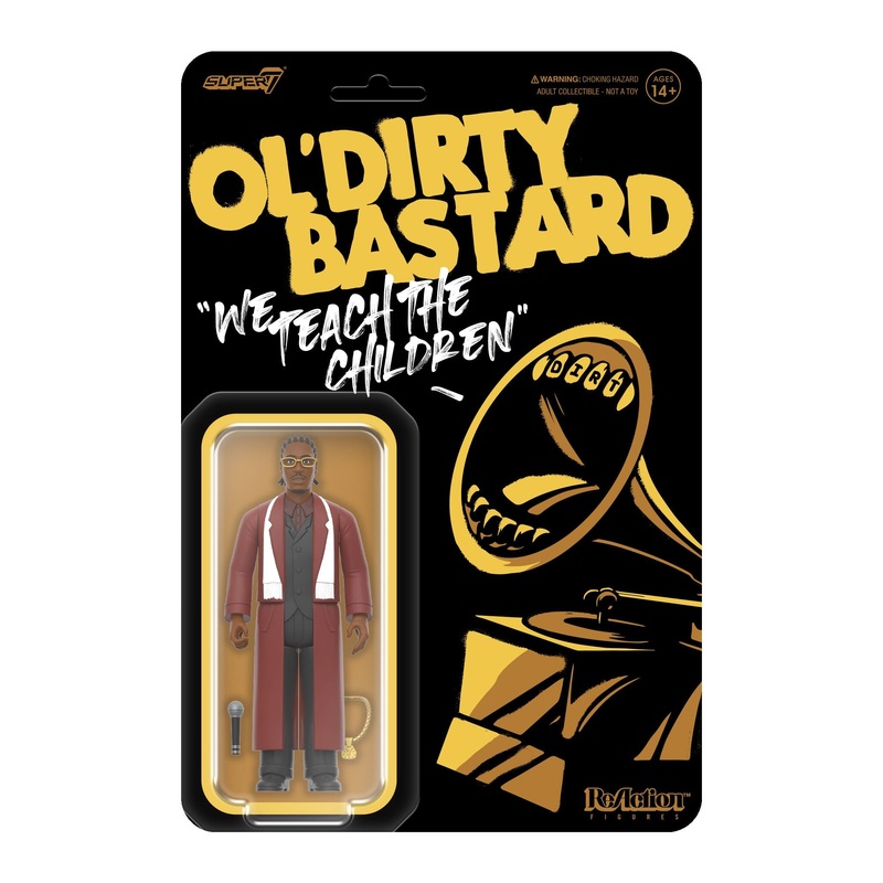 Ol’ Dirty Bastard ReAction Figures Wave 04 – ODB (For the Children)