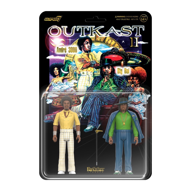 OutKast ReAction Figures Wave 02 – OutKast (Aquemini)