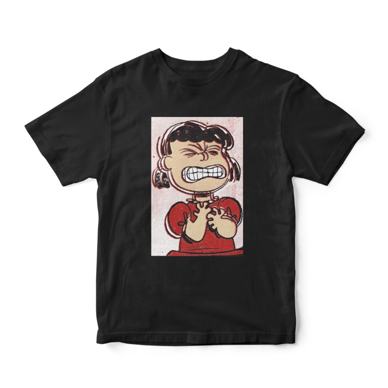 Peanuts T-shirt – Angry Lucy