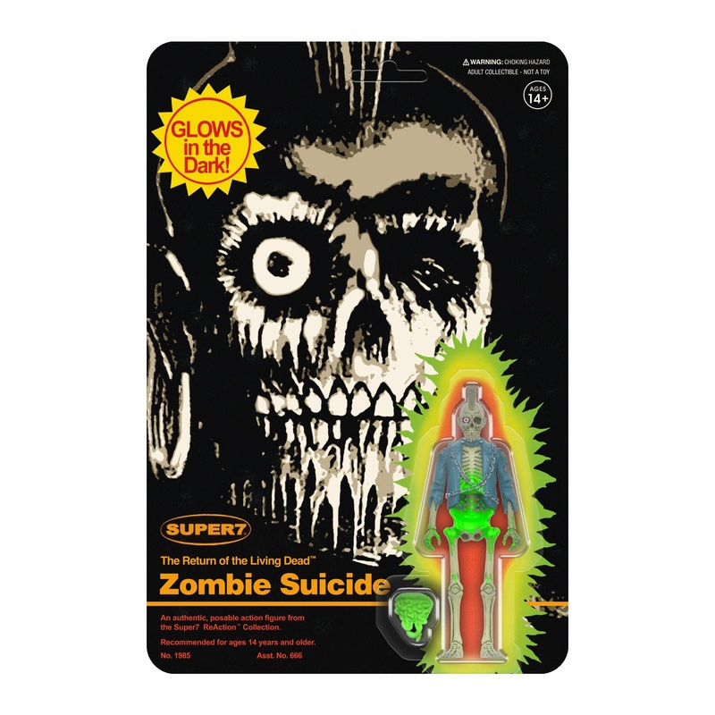 Return of the Living Dead ReAction Figures Wave 05 – Zombie Suicide (Monster Glow)