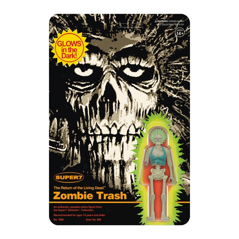 Return of the Living Dead ReAction Figures Wave 05 – Zombie Trash (Monster Glow)