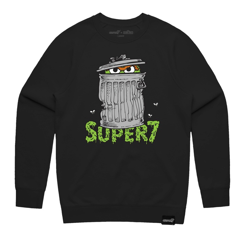 Sesame Street Crewneck Sweatshirt – Oscar The Grouch