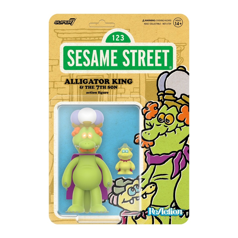 Sesame Street ReAction Figures Wave 04 – Alligator King