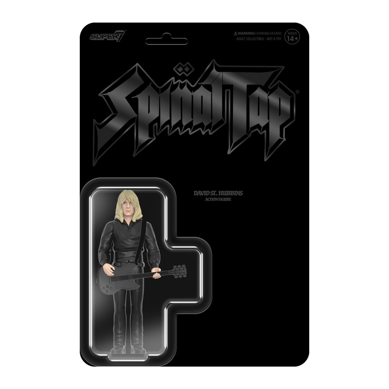 Spinal Tap ReAction Figures Wave 02 – David St. Hubbins (None More Black)