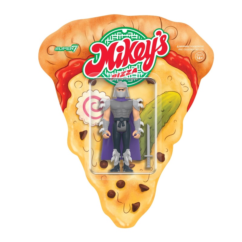 Teenage Mutant Ninja Turtles ReAction Figures Wave 10 – Shredder  (Weird Pizza To Go)