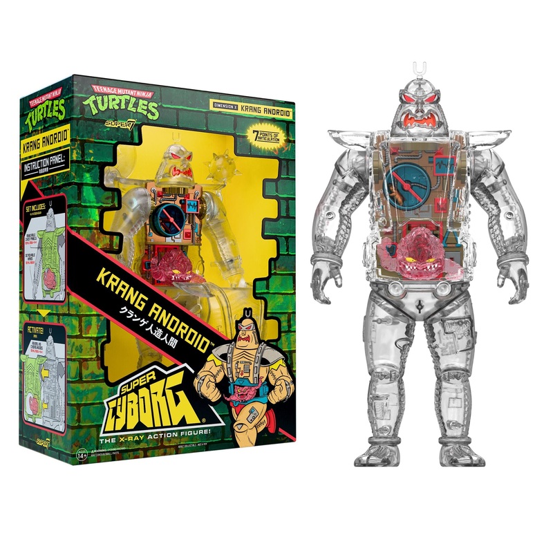 Teenage Mutant Ninja Turtles Super Cyborg – Krang Android (Clear)