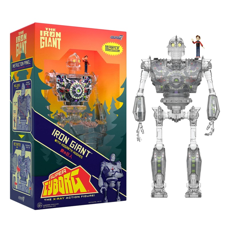 The Iron Giant Super Cyborg – The Iron Giant (Clear)