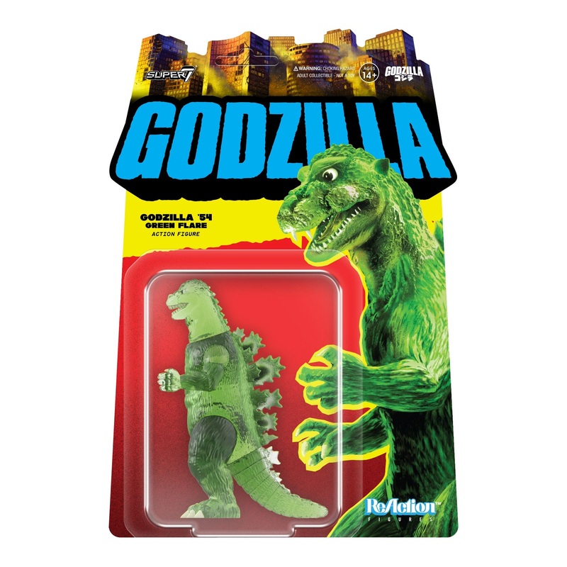 Toho ReAction Figures Wave 07 – Godzilla (Semi-Clear Green version)