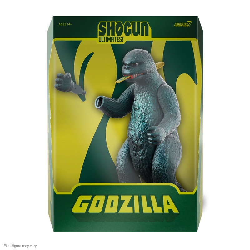Toho ULTIMATES! – Shogun Godzilla (Green Metallic Hawaii)