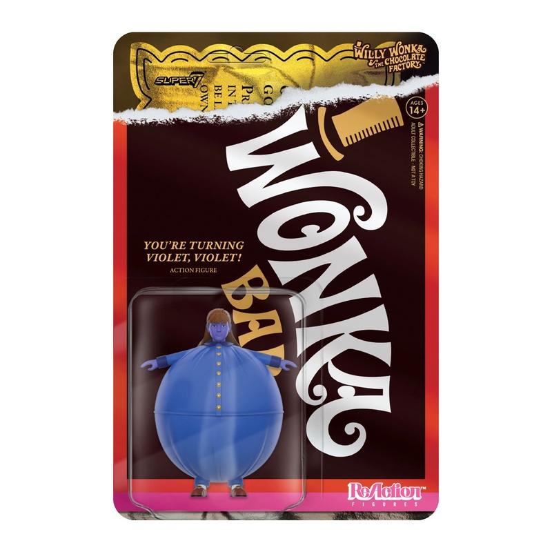 Willy Wonka & the Chocolate Factory ReAction Figures Wave 03 – Violet Beauregarde (Blueberry)