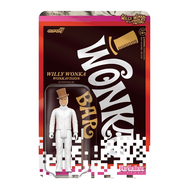 Willy Wonka & the Chocolate Factory ReAction Figures Wave 03 – Willy Wonka (White Suit)