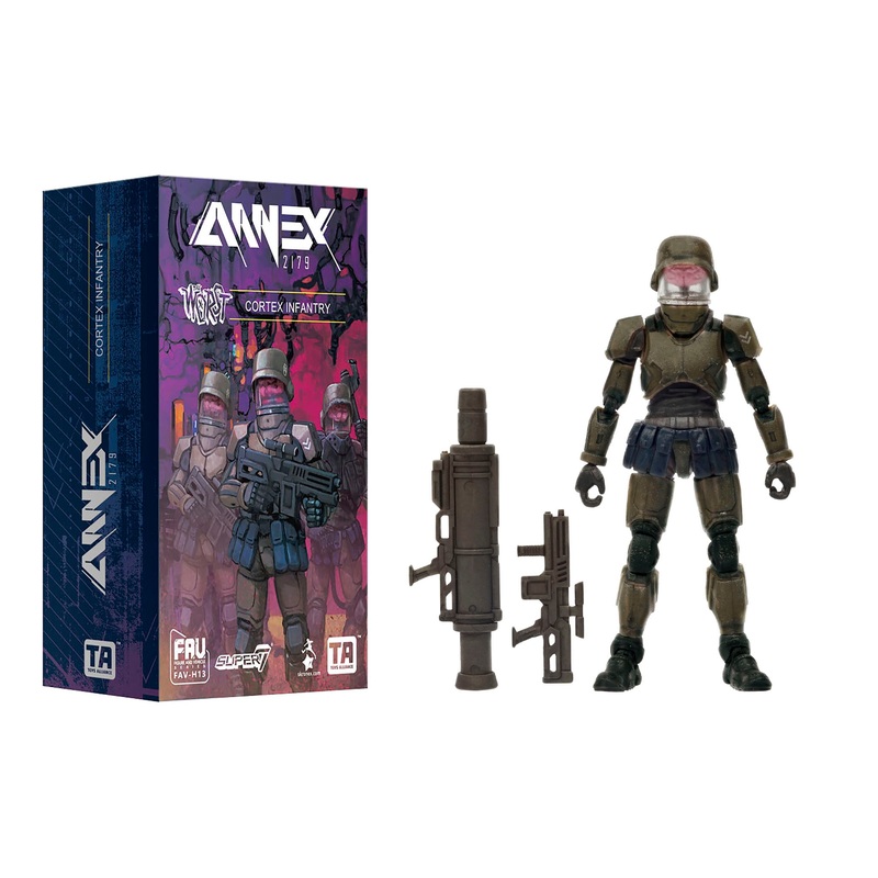 Acid Rain ReAction Figures W1 – Cortex Commander Infantry Marine