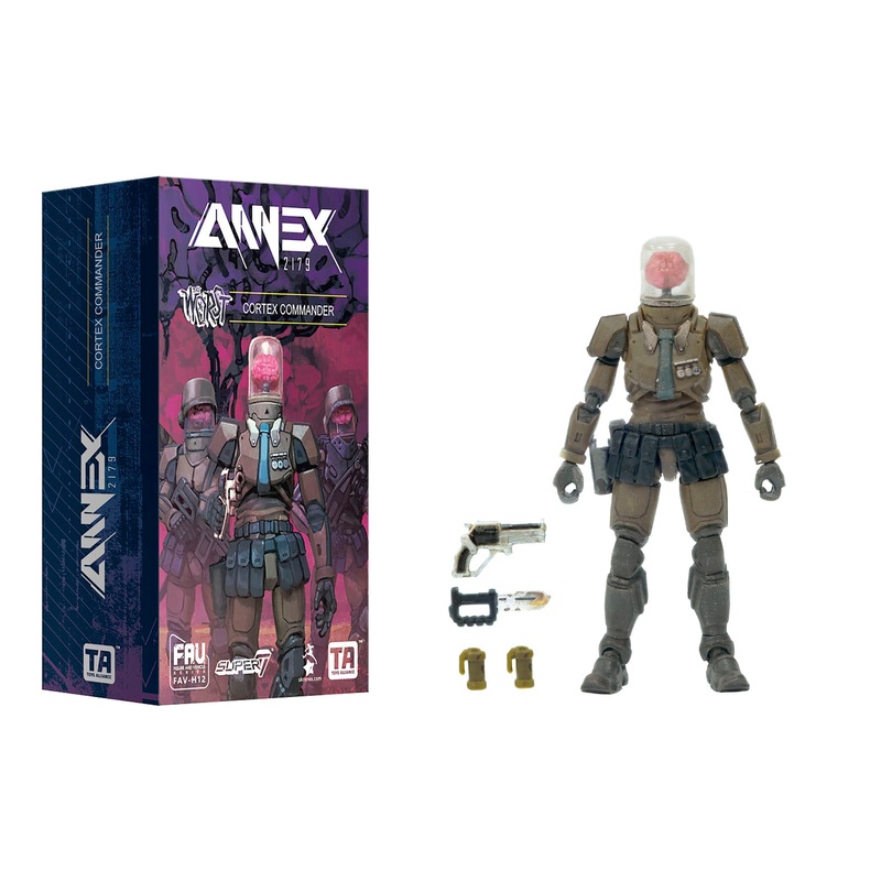Acid Rain ReAction Figures W1 – Cortex Commander Marine