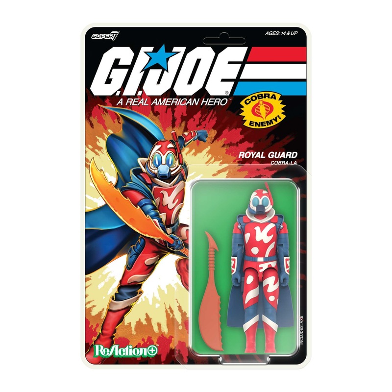 G.I. Joe ReAction+ Wave 04 (Movie Collection) – Cobra-La (Royal Guard)