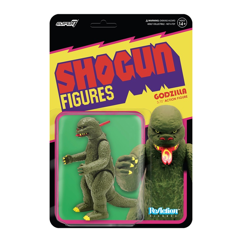 Godzilla ReAction Figure – Shogun (Dark Green)