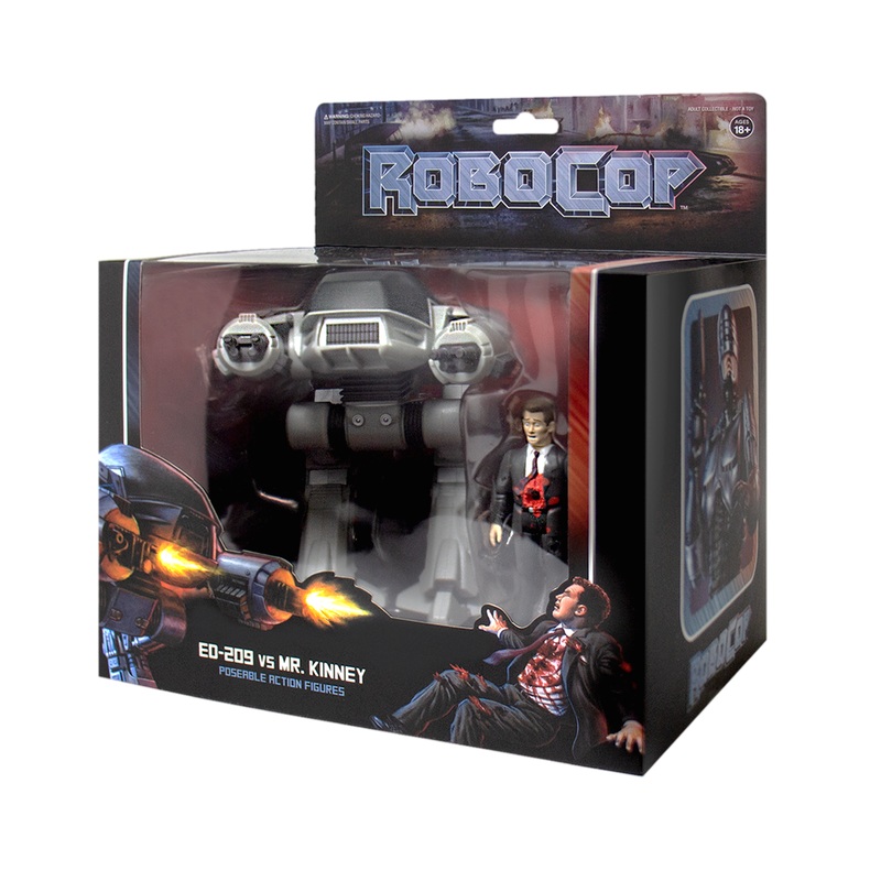 Robocop ReAction Figure – 2-Pack (ED-209 and Mr. Kinney)