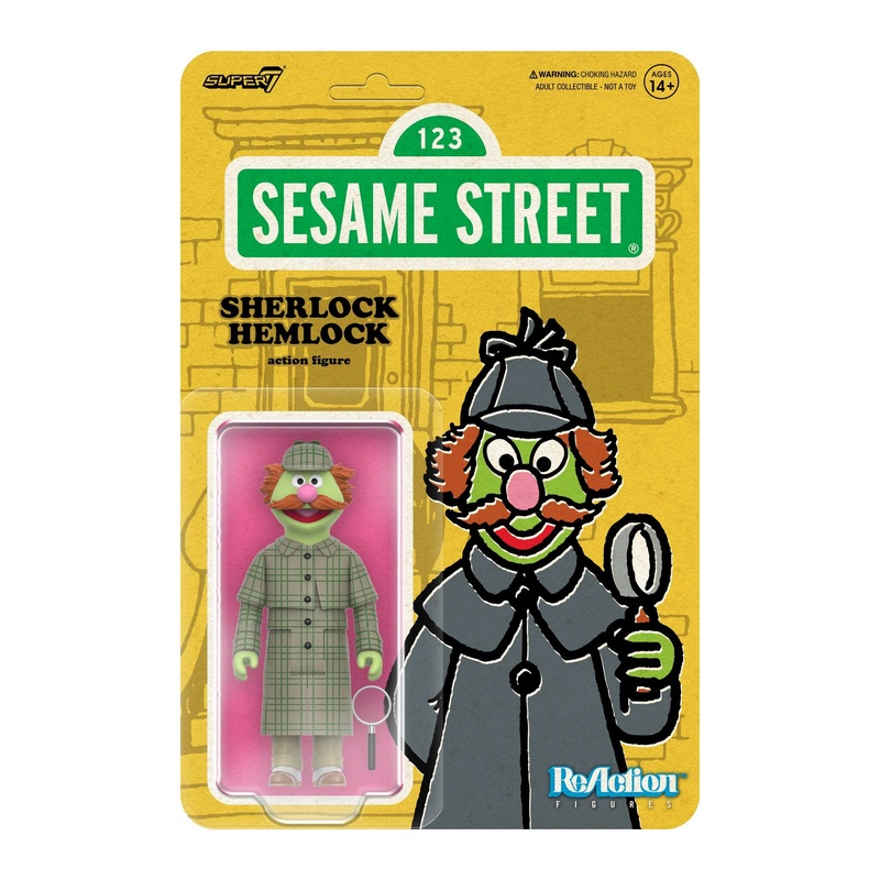Sesame Street ReAction Figures Wave 03 – Sherlock Hemlock