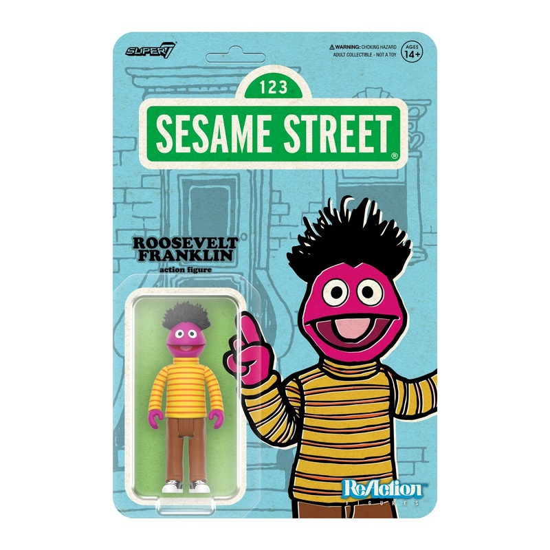 Sesame Street ReAction Figures Wave 04 – Roosevelt Franklin