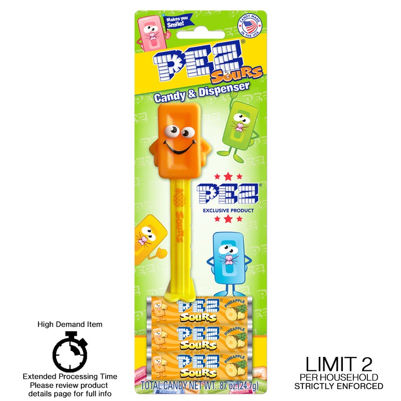 Sour Pineapple Mascot (LIMIT 2 per household – strictly enforced)