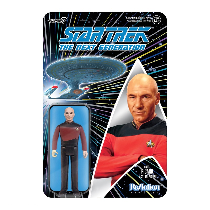 Star Trek: The Next Generation ReAction Figure Wave 1 – Captain Picard