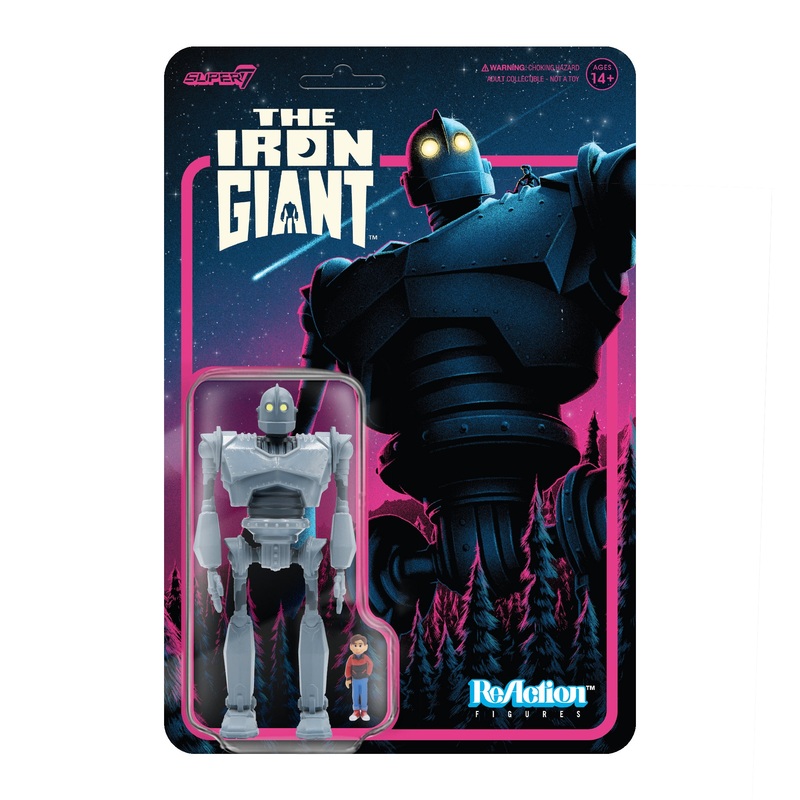 The Iron Giant ReAction Figure – The Iron Giant (with Hogarth Hughes)