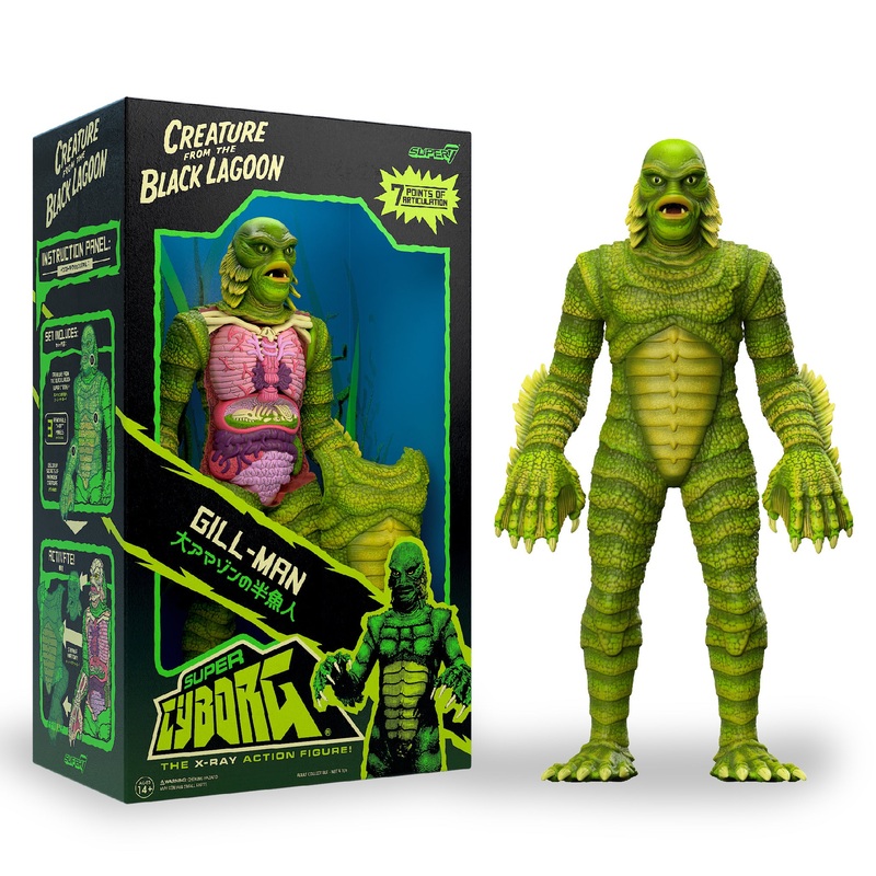 Universal Monsters Super Cyborg – Creature from the Black Lagoon (Full Color)