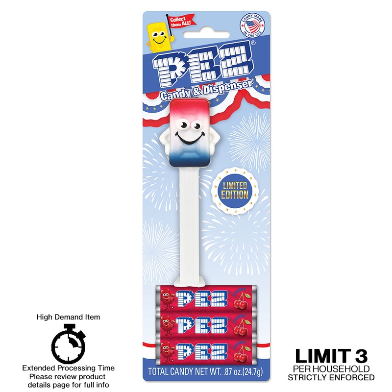Red, White, & Blue Mascot (PEZ exclusive)