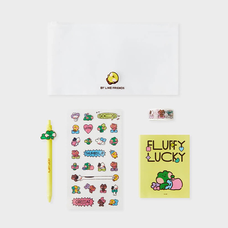 LINE FRIENDS minini 2024 Season’s Greetings Stationary Kit