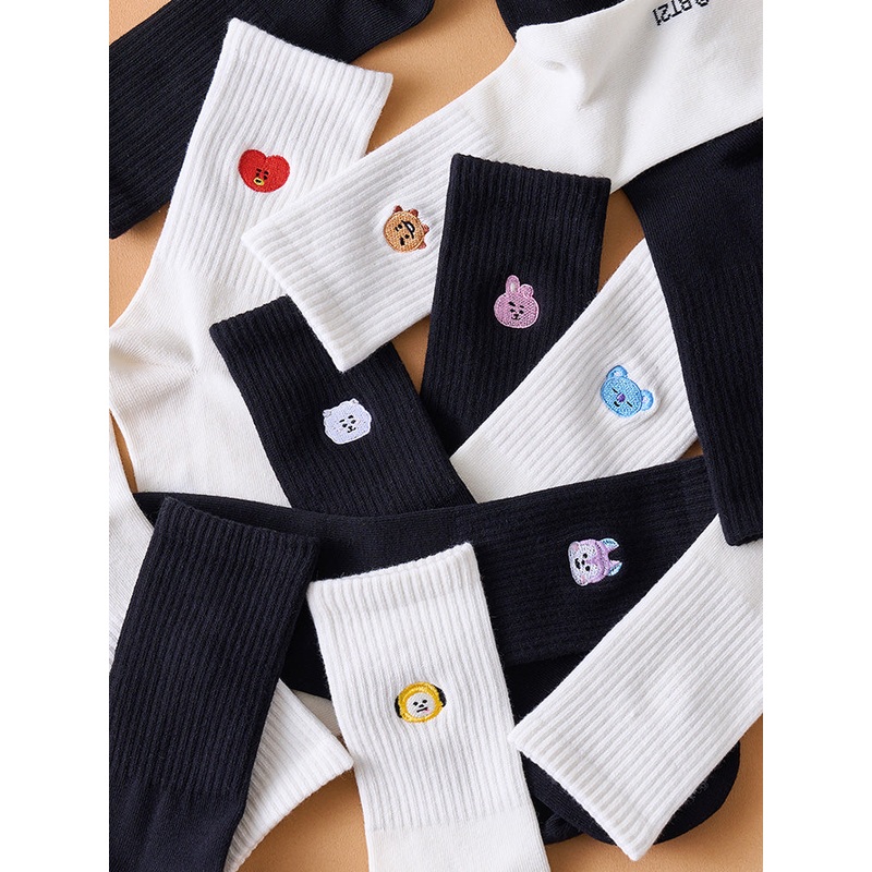 BT21 Basic Daily Ribbed Socks